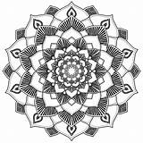 Mandala Coloriage Mandalas Où Logiciel Gracieux Spécifique élégant Niveau Créé sketch template
