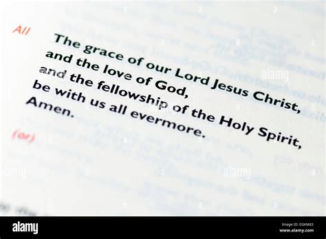 grace prayer  corinthians    church  england book