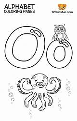 123kidsfun Octopus sketch template