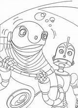 Robots Fun Kids Coloring Personal Create sketch template