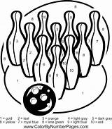 Bowling Coloring Color Pages Number Cliparts Pins Printable Clipart Amazing Game Bowl Print Sheets Printables sketch template