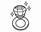 Ring Coloring Diamond Coloringcrew Clipartbest Clipart sketch template