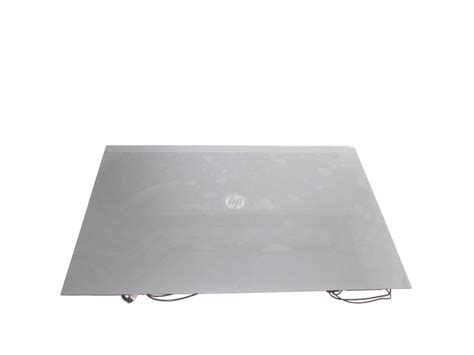 genuine hp elitebook p  silver lcd  cover assembly