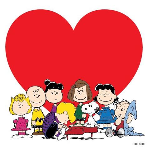happy valentines day   peanuts gang valentines day
