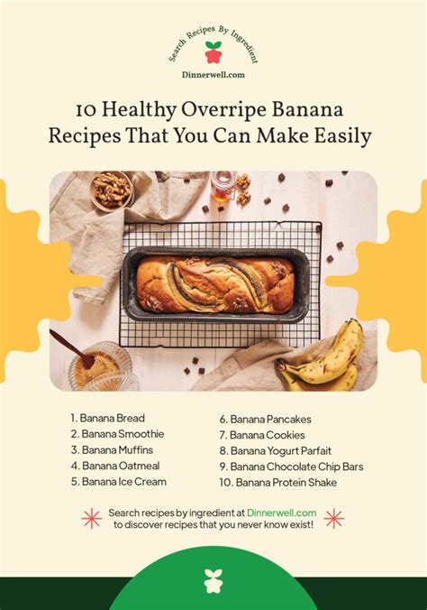 10 Healthy Overripe Banana Recipes That You Can Make Easily