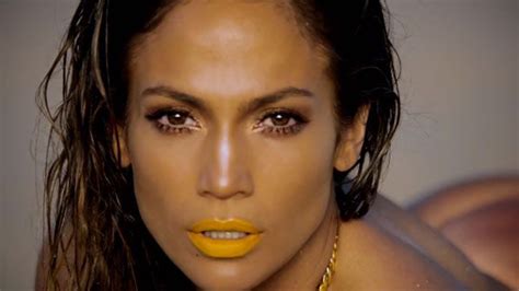 Jennifer Lopez S Yellow Lip Color In Live It Up Video Jennifer Lopez