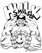 Hulk Superhero Clipartmag Getdrawings Increibles Lapiz Cartone sketch template