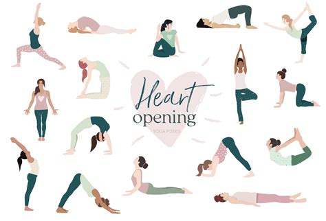 heart opening yoga postures bundle  sunnyfields thehungryjpegcom