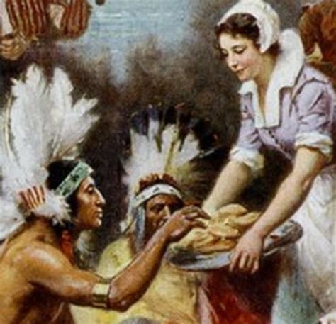 native americans welcomed immigrant pilgrims    thanksgiving
