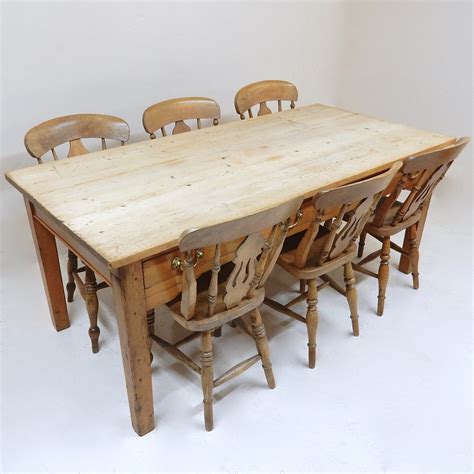 vintage farmhouse kitchen table x4758 la61212