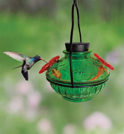 glass hummingbird feeder lee valley tools