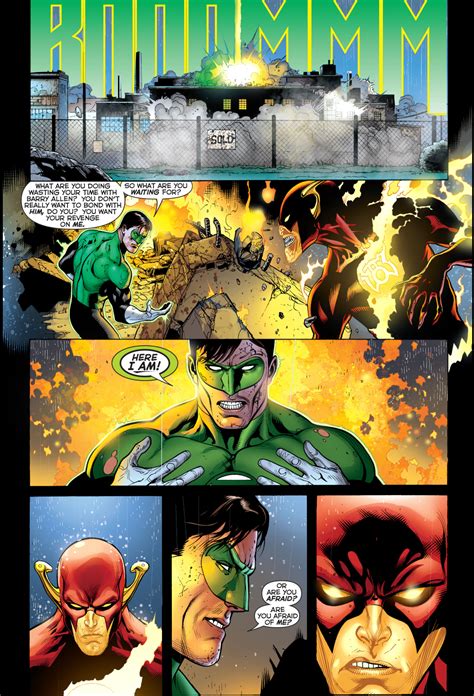 Green Lantern Hal Jordan Vs Parallax Flash Comicnewbies