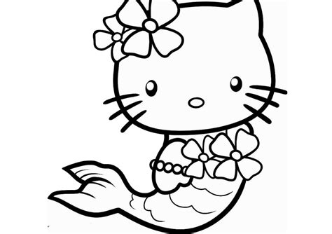 kitty coloring pages printable  print color craft
