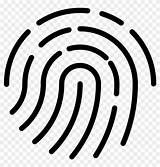 Fingerprint Clipartmax Pngfind sketch template