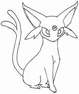 Espeon Coloring Pokemon Pages Umbreon Eevee Printable Drawings Colouring Evolutions Sheets Kawaii Getcolorings Print Color Popular Getdrawings Template Colo sketch template