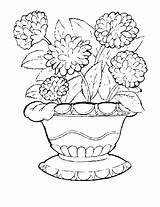 Flori Ghiveci Planse Colorat Fleurs Champignon Coloriages Desene Clopotel Ecologie sketch template