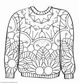Sweater Coloring Ugly Pages Getdrawings Getcolorings sketch template