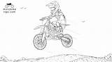 Dirt Husqvarna Dirtbikes Printables Tc50 Motocross sketch template