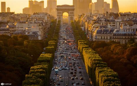 Paris Champs Elysees Hd Wallpaper Lugares Para Visitar Lugares Para