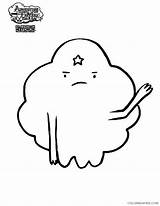 Adventure Time Coloring Pages Lumpy Coloring4free Sad Look Barbie Drawing Easy Related Posts Clipartmag sketch template