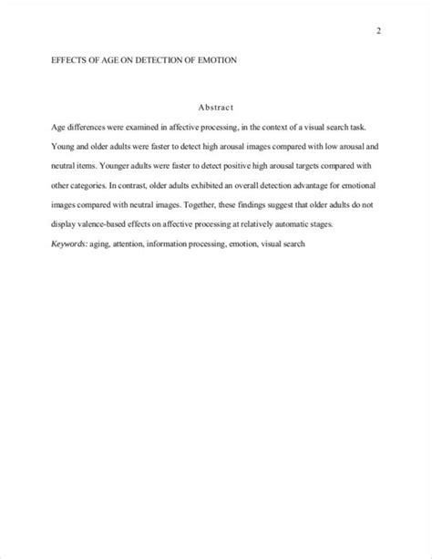 keywords  abstract research paper   structure  scientific