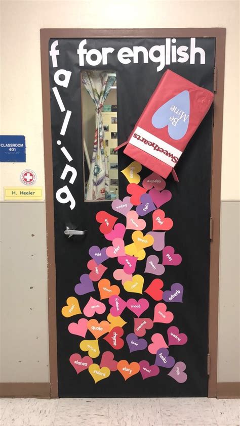 Valentine February Themed Classroom Door Could Be Altered For Any