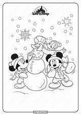 Coloring Donald Minnie sketch template