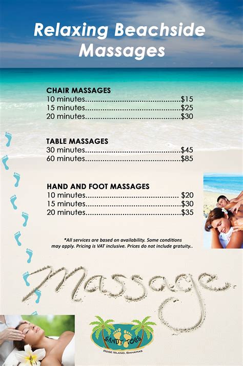 Book Your Beach Side Massage In Nassau Bahamas Today