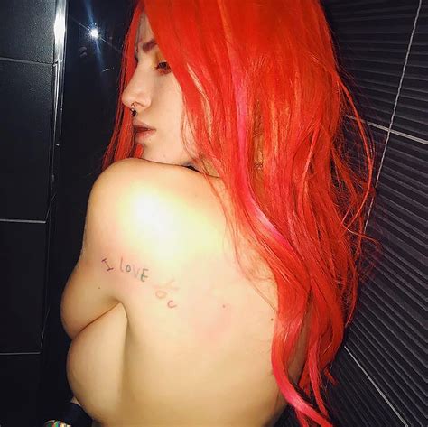 Ugly Lesbian Bella Thorne Completely Naked And Topless Pics