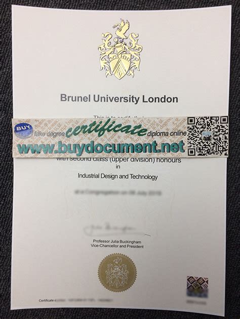 The Brunel University London Fake Diploma Help You Win A Job