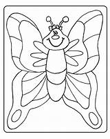 Coloring Butterfly Spring Pages Printable Print Preschool Kids Theme Butterflies Coloring4free Sheets Easy Size Clipart Cute Monarch Sheet Flower Branch sketch template