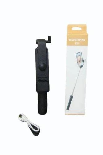 R1s Bluetooth Selfie Sticks With Remote And Selfie Light Plastic
