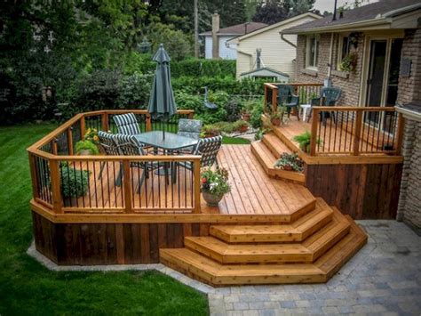 Outstanding Backyard Patio Deck Design Ideas 19 Deck Designs