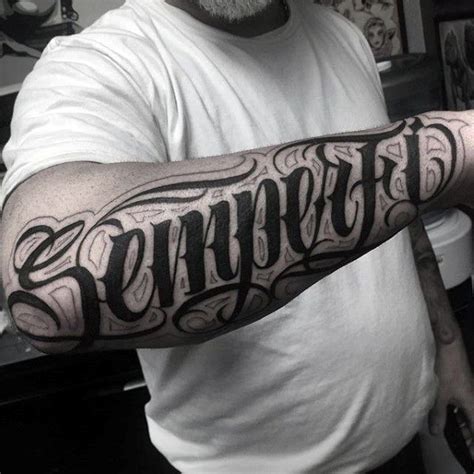 Top 73 Tattoo Lettering Ideas [2020 Inspiration Guide