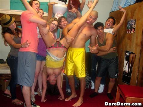 Hot College Girls Get Their Fuck On At A Dorm Party Coed Cherry