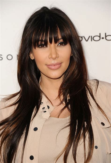 celebrity haircuts thatll    bangs stat glamour
