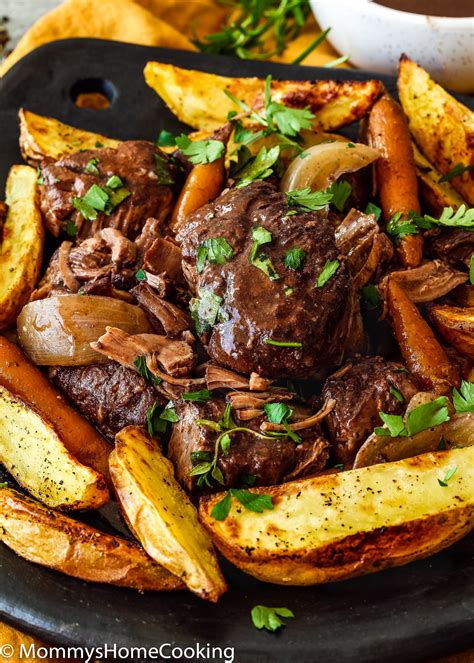 slow cooker red wine hind shank recipe beef recipes slow cooker