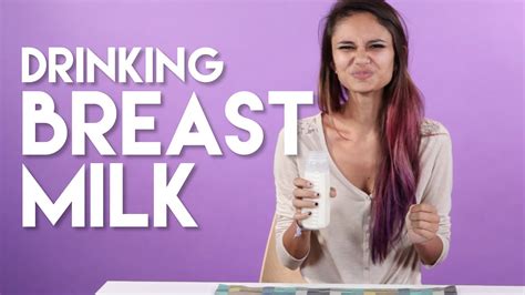 Adults Try Breast Milk