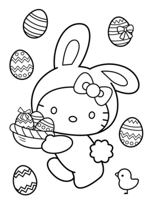 rabbit  cat coloring pages coloring pages ideas
