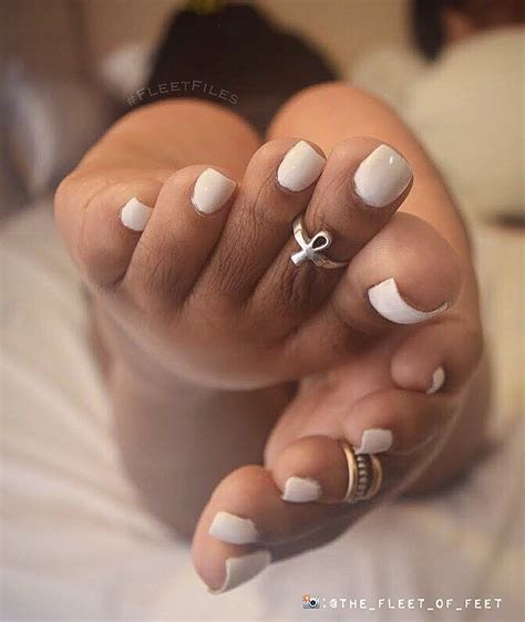 pretty white pedicure feet nails long toenails pretty toes