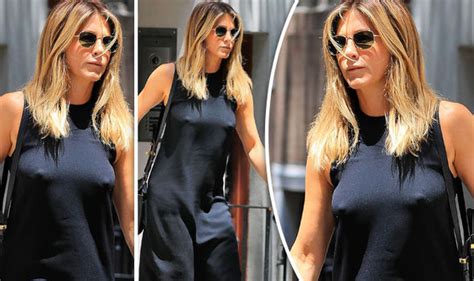 Jennifer Aniston Ditches The Bra And Shows Off Nipples In