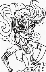 Monster High Lagoona Coloring Imageslist Part Blue sketch template