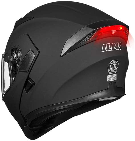motorcycle helmet  lights built  empire vehicle accessories