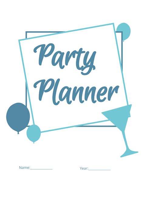 event planner templates examples edit