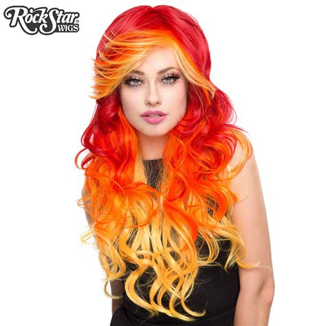 rockstar wigs® triflect™ collection screaming crimson