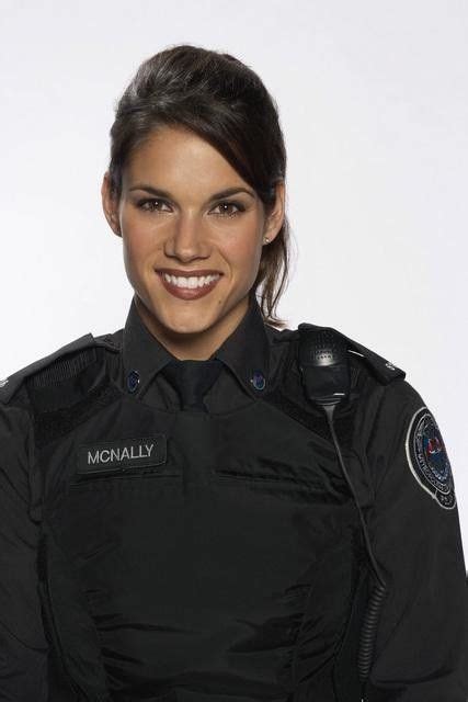 Missy Peregrym As Andy Mcnally Rookie Blue Female Cop Celebrities