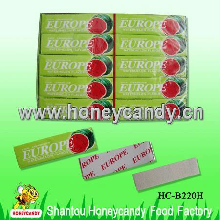 watermelon chewing gumchina honeycandy price supplier food