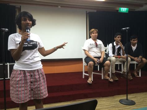 Singaporeans Take To Stage To End Violence Against Women Waging