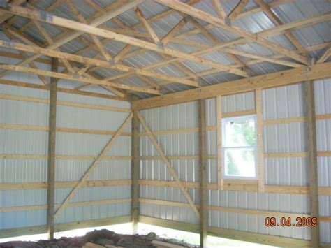 benefits  pole barns  stick built steel frame