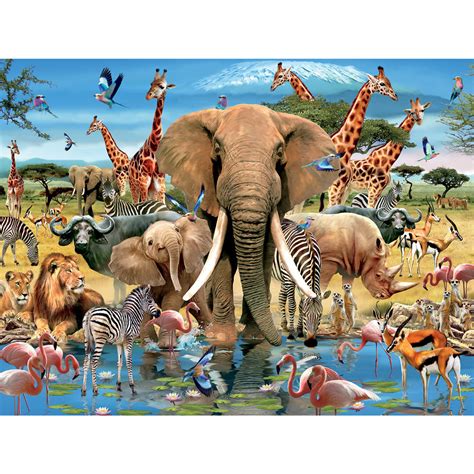 africana  piece jigsaw puzzle spilsbury